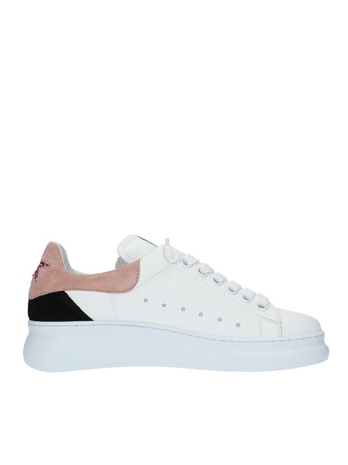 Leather trainers OKINAWA | 2364 PRINCESS LIMITEDBIANCO-NERO-ROSA